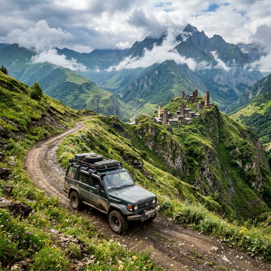 Tbilisi → Omalo (TUSHETI)